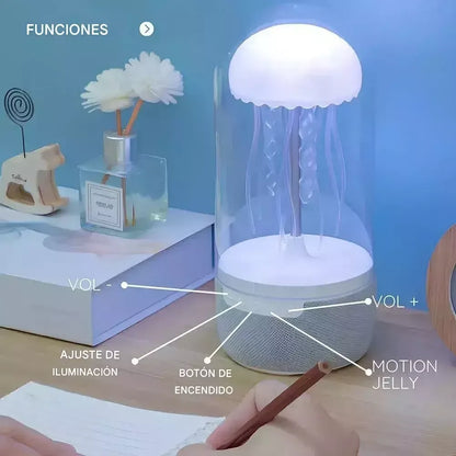Lámpara LED Medusa Parlante Bluetooth (Multicolor)